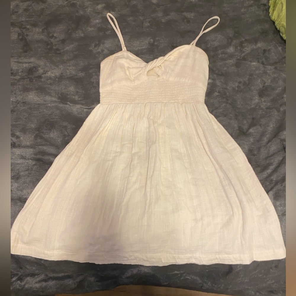 Roxy Ivory Textured Dress